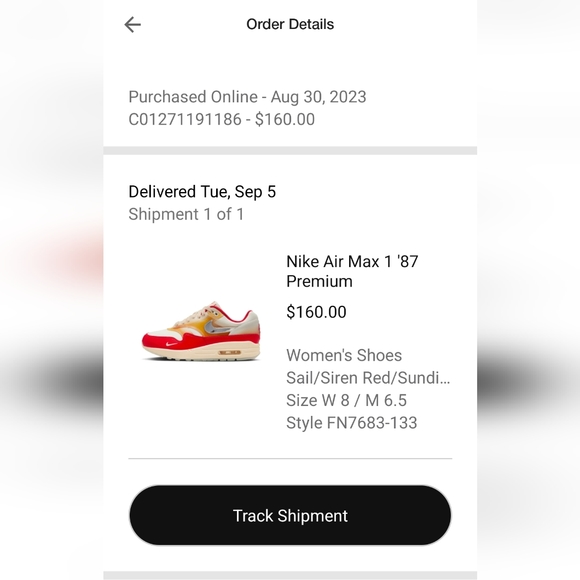 Brand new never worn Air Max 1 premium - Picture 6 of 7